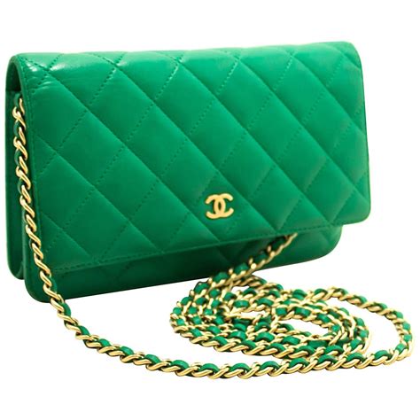 chanel green woc|chanel woc crossbody.